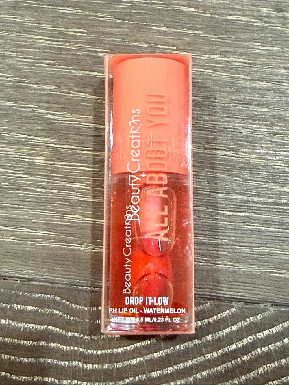 NWT Beauty Creations Drop it @92 Lip Oil - Watermelon